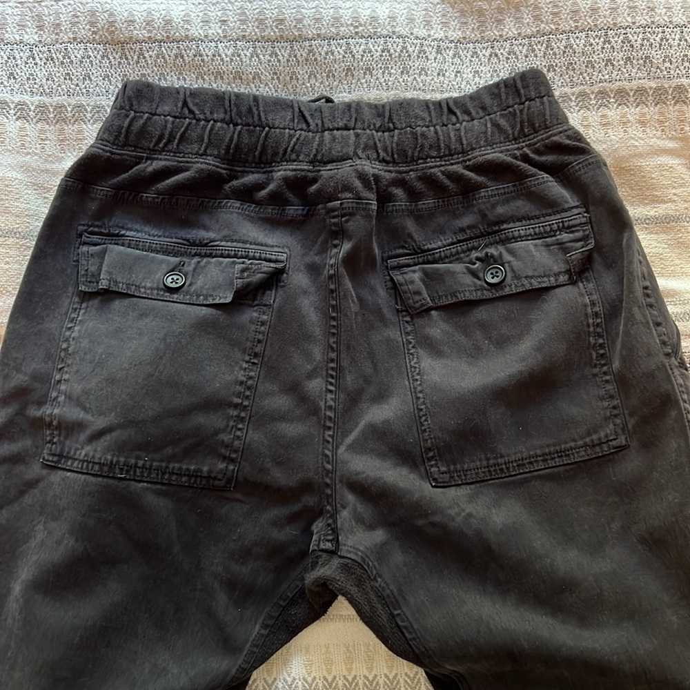 James Perse Black Jogger Track Pants - Picture 5 of 6